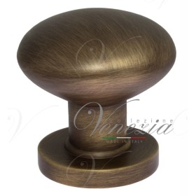 Ручка Дверная Кноб Venezia P20 65 мм Матовая Бронза