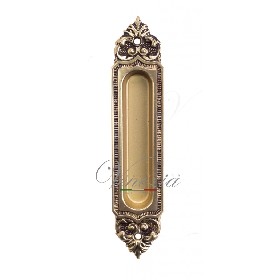 Ручка Для Раздвижной Двери Venezia U122 Французское Золото + Коричневый Ручка Для Раздвижной Двери Venezia U122 Французское Золото + Коричневый