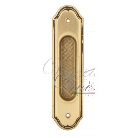 Ручка Для Раздвижной Двери Venezia U111 Французское Золото + Коричневый Ручка Для Раздвижной Двери Venezia U111 Французское Золото + Коричневый