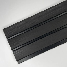 Стеновые панели ПВХ 3D RAIL 2800х120х10 мм венге, 1 шт