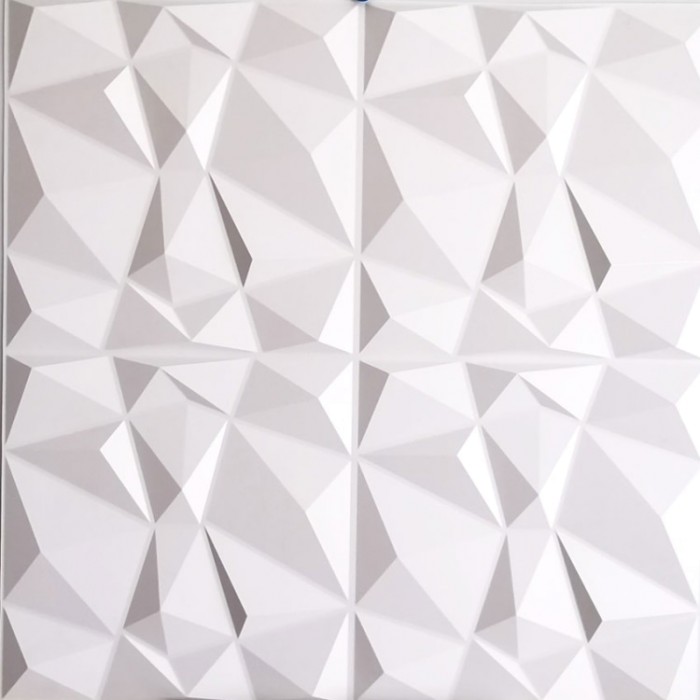Стеновая 3D панель ПВХ Eclectica 600x600 мм алмаз