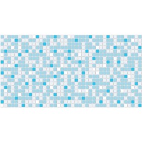 Стеновая панель ПВХ Мозаика 955x480 мм аромат голубой
