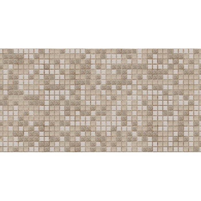 Стеновая панель ПВХ Мозаика 955x480 мм коричневый с узорами
