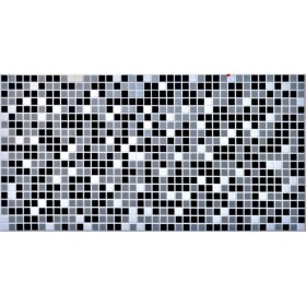 Стеновая панель ПВХ Мозаика 955x480 мм черный