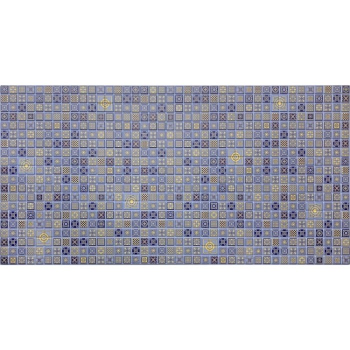 Стеновая панель ПВХ Мозаика 964x484 мм арабская ночь