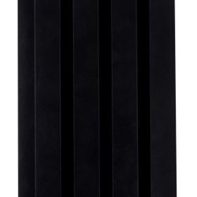 Декоративная МДФ панель 3D модерн 2700х165 мм L04 черный
