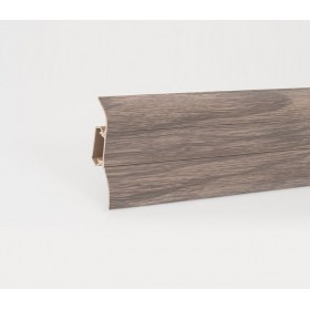 Пластиковый плинтус Korner (Кёрнер) LP 52.1 с кабель-каналом 52х26х2500 Дуб Негрe