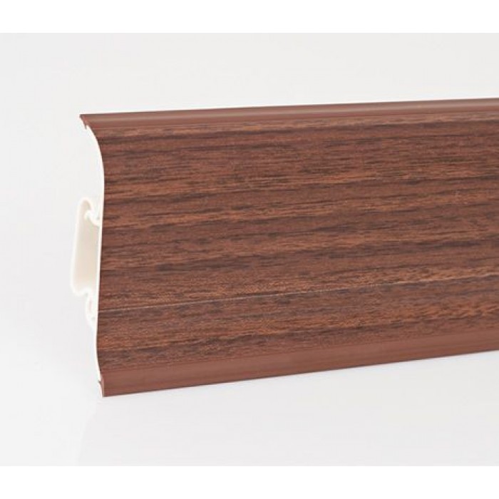 Пластиковый плинтус Korner (Кёрнер) Wood Collection с кабель-каналом 58х21х2500 Aфзелия