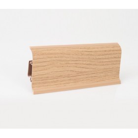 Пластиковый плинтус Korner (Кёрнер) Wood Collection с кабель-каналом 58х21х2500 Bяз Доска