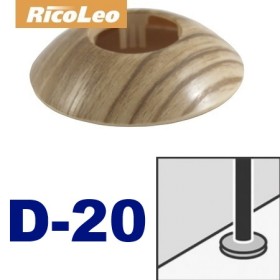 Обвод для труб Rico Leo Дуб шато d-20 мм