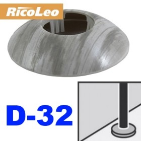 Обвод для труб Rico Leo Сосна серебристая d-32 мм