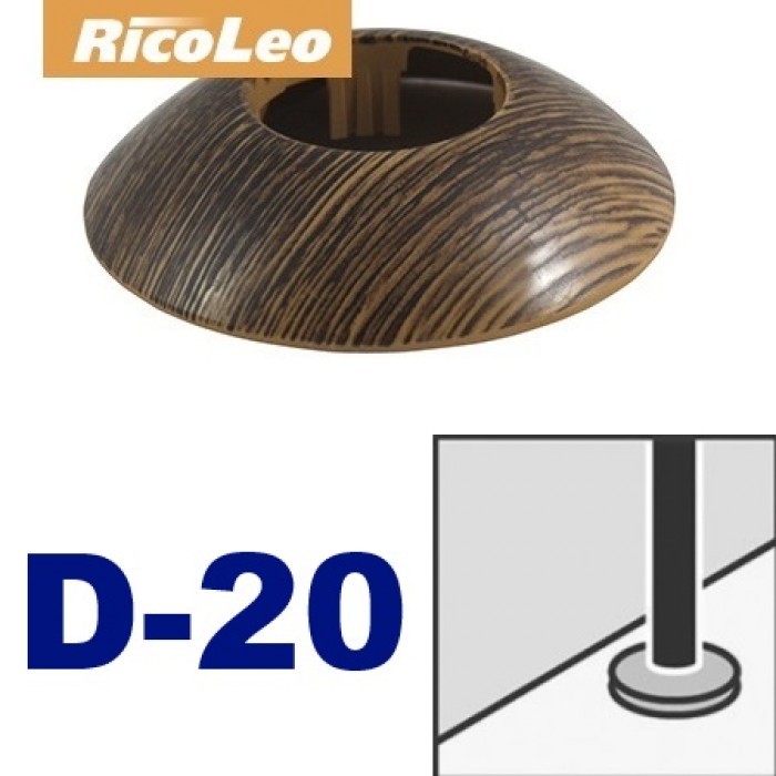 Обвод для труб Rico Leo Дуб престиж d-20 мм