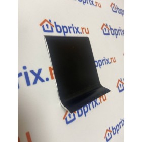 Плинтус алюминиевый пристеночный производство Россия 100x3000мм черный