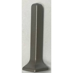 Угол наружный для пристеночного алюминиевого плинтуса 100 мм