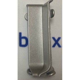 Угол внутренний для пристеночного алюминиевого плинтуса 100 мм