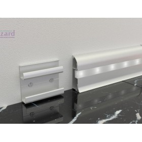 Алюминиевый плинтус Fezard ALP-C65-led