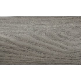 Алюминиевый напольный Порог А8 80х3,5 Декорированный Дуб арктик