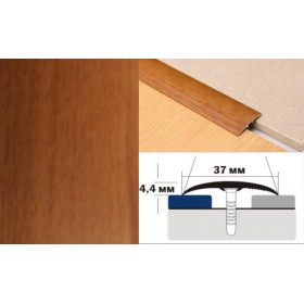 Алюминиевый напольный Порог B2 37х4,4 Ламинированный Вишня Алюминиевый напольный Порог B2 37х4,4 Ламинированный Вишня