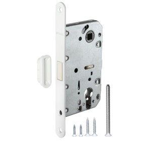 Корпус Fuaro (Фуаро) врезного замка MAGNM85C-50 (M85C-50) WH белый Корпус Fuaro (Фуаро) врезного замка MAGNM85C-50 (M85C-50) WH белый