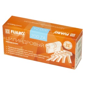 Цилиндровый механизм Fuaro (Фуаро) 200 ZA 90 mm (40+10+40) CP, 5 кл.