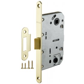 Защелка Fuaro (Фуаро) PLASTP96WC-50 (P96WC-50) GP латунь Защелка Fuaro (Фуаро) PLASTP96WC-50 (P96WC-50) GP латунь