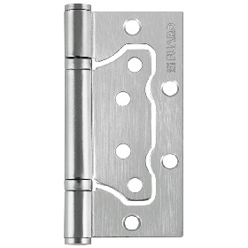 Петля Fuaro (Фуаро) универсальная без врезки IN4500W-BL SC (500-2BB/BL 100x2,5) сатинированный хром БЛИСТЕР