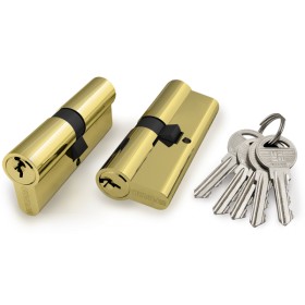 Цилиндровый Fuaro (Фуаро) механизм (100 ZA/70) 1000ZAKey70(30+10+30) PB латунь 5Key