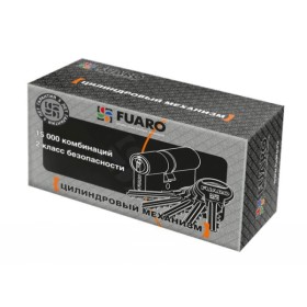 Цилиндровый механизм Fuaro (Фуаро) R300/60 mm (25+10+25) CP хром 5 кл.