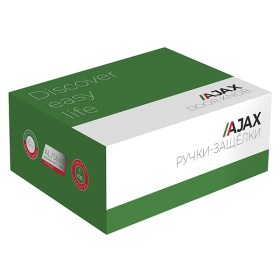 Ручка защелка Ajax (Аякс) 6010 CP-P (без фик.) хром