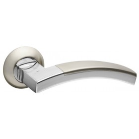 Ручка Fuaro (Фуаро) раздельная R.RM54.ACCORD (ACCORD RM) SN/CP-3 матовый никель/хром Ручка Fuaro (Фуаро) раздельная R.RM54.ACCORD (ACCORD RM) SN/CP-3 матовый никель/хром