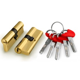 Цилиндровый Fuaro (Фуаро) механизм (D-PRO500/80) D-PRO5000Key80(30+10+40) PB латунь 5Key