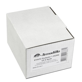 Броненакладка Armadillo (Армадилло) на ЦМ квадрат (от вырывания, 25 мм) ET/ATC-Protector 1-25(SQ) CP-8 Хром box