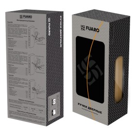 Ручка раздельная Fuaro (Фуаро) PRIMA RM SN/CP-3