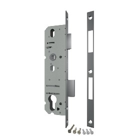 Корпус Fuaro (Фуаро) узкопрофильного замка с защелкой PROF4916-40/92 CP хром