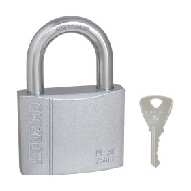 Замок Fuaro (Фуаро) навесной PL-PROTEC-3075 3key (PL-3075) англ. /блистер Замок Fuaro (Фуаро) навесной PL-PROTEC-3075 3key (PL-3075) англ. /блистер