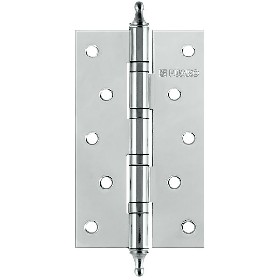 Петля Fuaro (Фуаро) универсальная IN5400UA-BL CP (4BB/A/BL 125x75x2,5) хром БЛИСТЕР