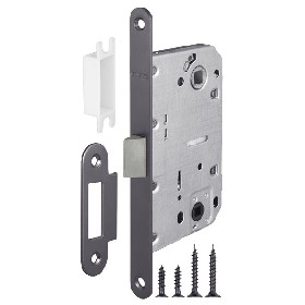 Защелка Fuaro (Фуаро) PLASTP96WC-50 (P96WC-50) GR графит Защелка Fuaro (Фуаро) PLASTP96WC-50 (P96WC-50) GR графит