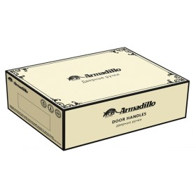 Ручка раздельная Armadillo (Армадилло) Silvia CL1 SILVER-925/LWP-109 Серебро 925/беж фарфор