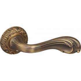 Ручка Fuaro (Фуаро) раздельная R.SM58.BAROCCO (BAROCCO SM) AB-7 матовая бронза Ручка Fuaro (Фуаро) раздельная R.SM58.BAROCCO (BAROCCO SM) AB-7 матовая бронза