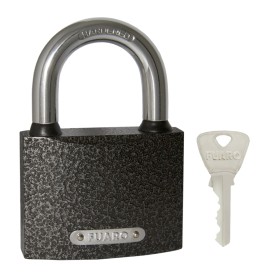 Замок Fuaro (Фуаро) навесной PL-UNI-0175 (PL-01-75) 3key англ. /коробка Замок Fuaro (Фуаро) навесной PL-UNI-0175 (PL-01-75) 3key англ. /коробка
