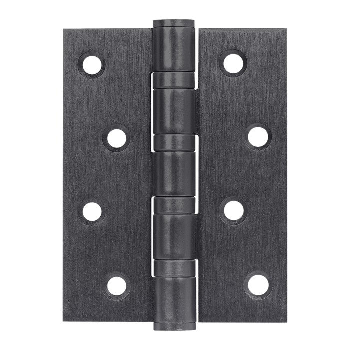 Петля Armadillo (Армадилло) универсальная IN4500UC-BL BPVD 102x76x3 INOX304 вороненый никель БЛИСТЕР