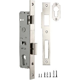 Корпус Fuaro (Фуаро) узкопрофильного замка с защелкой PROF153-30/85 (153-30/85) CP хром