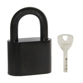 Замок Fuaro (Фуаро) навесной PL-WEATHER-1550 Black 4 fin key ( PL-15-50) диск. /блистер Замок Fuaro (Фуаро) навесной PL-WEATHER-1550 Black 4 fin key ( PL-15-50) диск. /блистер