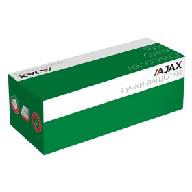 Ручка защелка Ajax (Аякс) 6082 SN-P (без фик.) мат. никель