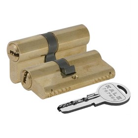 Цилиндровый Kale kilit (Кале килит) механизм 164 SN/68 (26+10+32) mm упк.БЛИСТЕР латунь 5 кл.