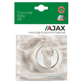 Накладка Ajax (Аякс) под цилиндр ET JR ABG-6 зелёная бронза