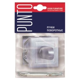 Ручка Punto (Пунто) поворотная BK6 QL SSC-16 сатинированный хром