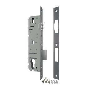 Корпус Fuaro (Фуаро) узкопрофильного замка с роликовой защёлкой PROF5124-30 CP хром