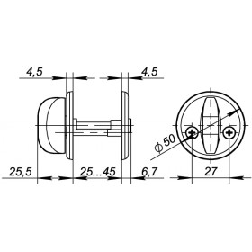 Ручки раздельные Fuaro (Фуаро) H-0661-GP (золото) подвес