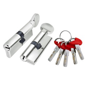 Цилиндровый Fuaro (Фуаро) механизм (D-PRO502-8/110) D-PRO5002-8Knob110(50+10+50) CP хром 5+1Key с верт. перекод. Цилиндровый Fuaro (Фуаро) механизм (D-PRO502-8/110) D-PRO5002-8Knob110(50+10+50) CP хром 5+1Key с верт. перекод.